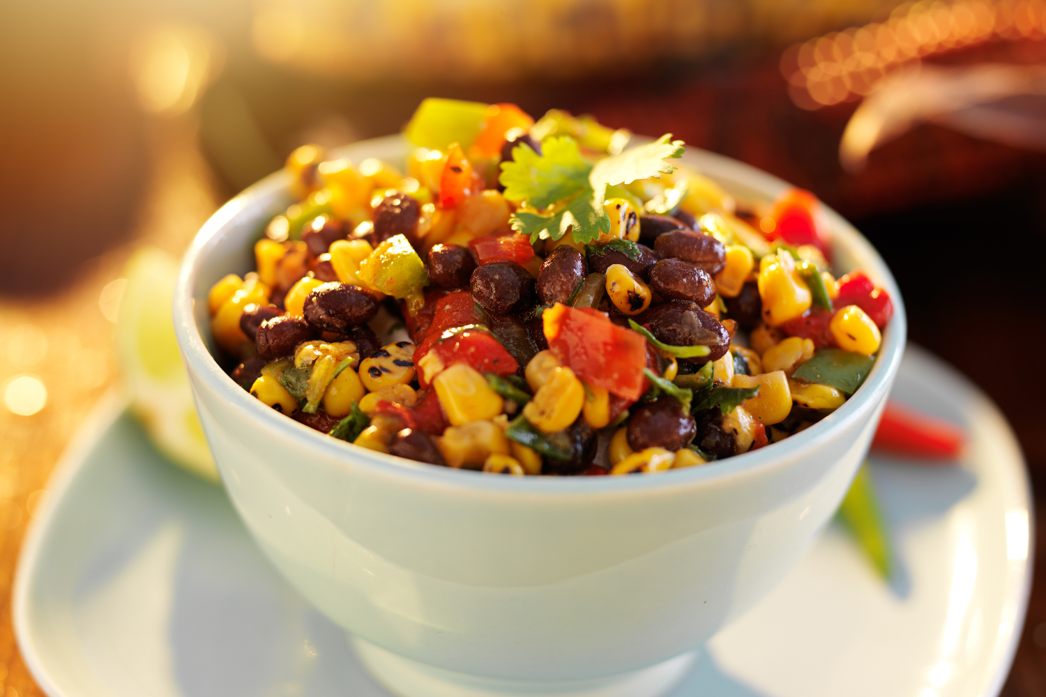 Black bean dish.