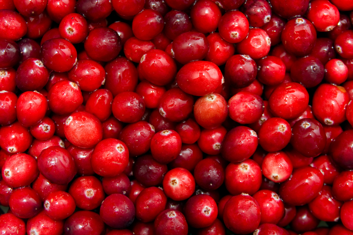 Cranberry as natural remedy for UTI.