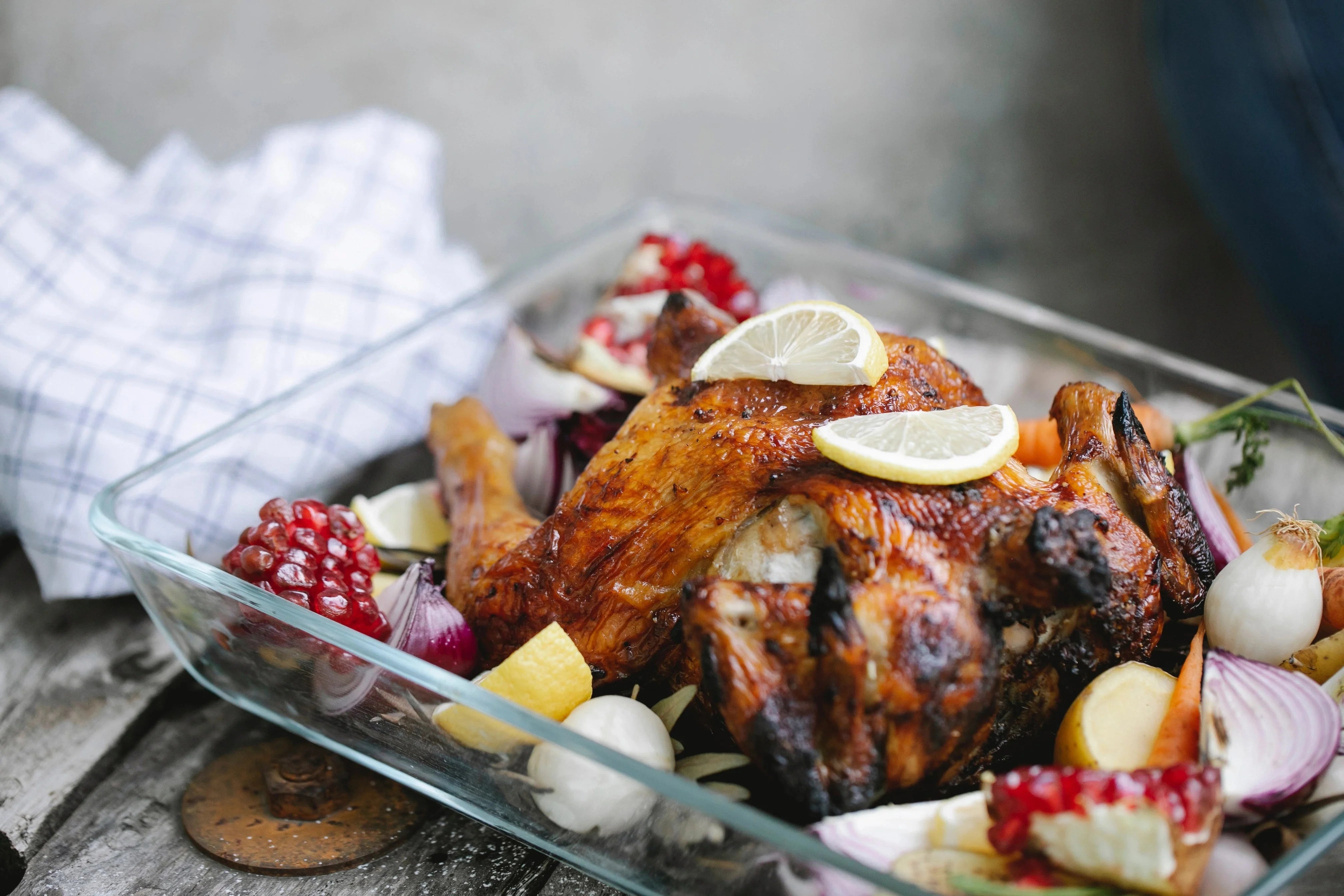 Chicken dish and connection to gout.