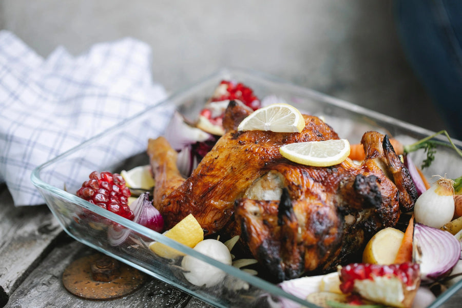 Chicken dish and connection to gout.