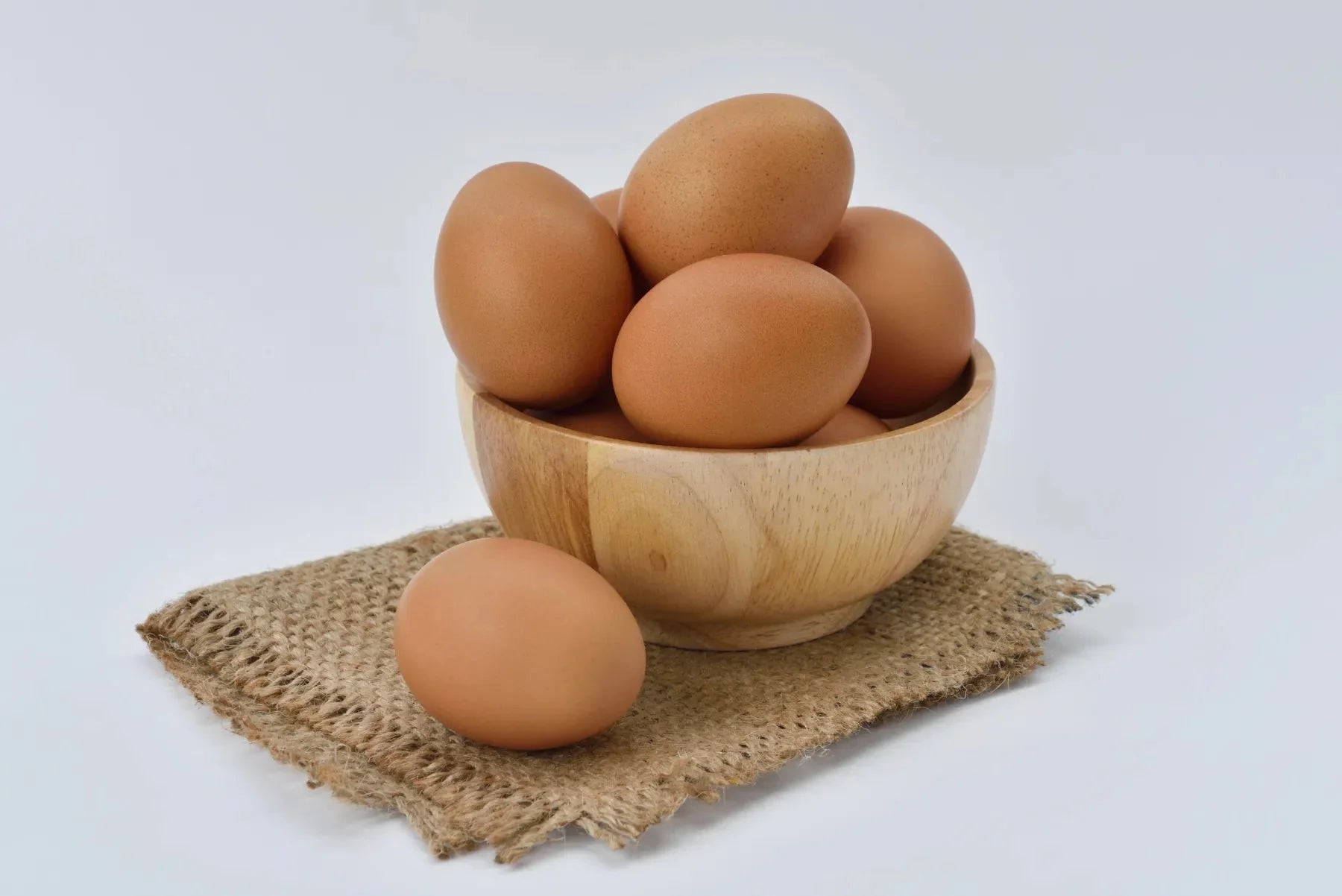 A bowl of eggs.