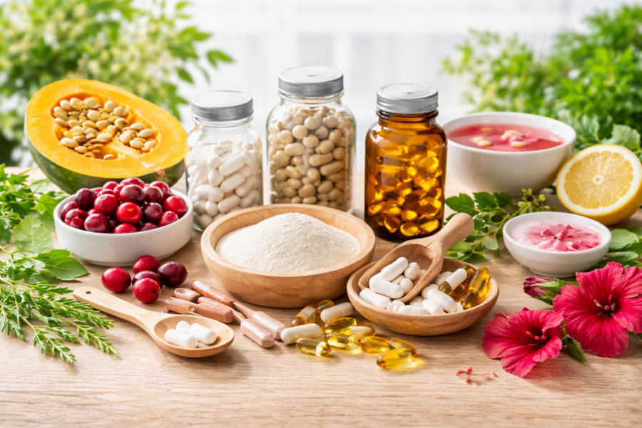 Natural wellness ingredients and supplements