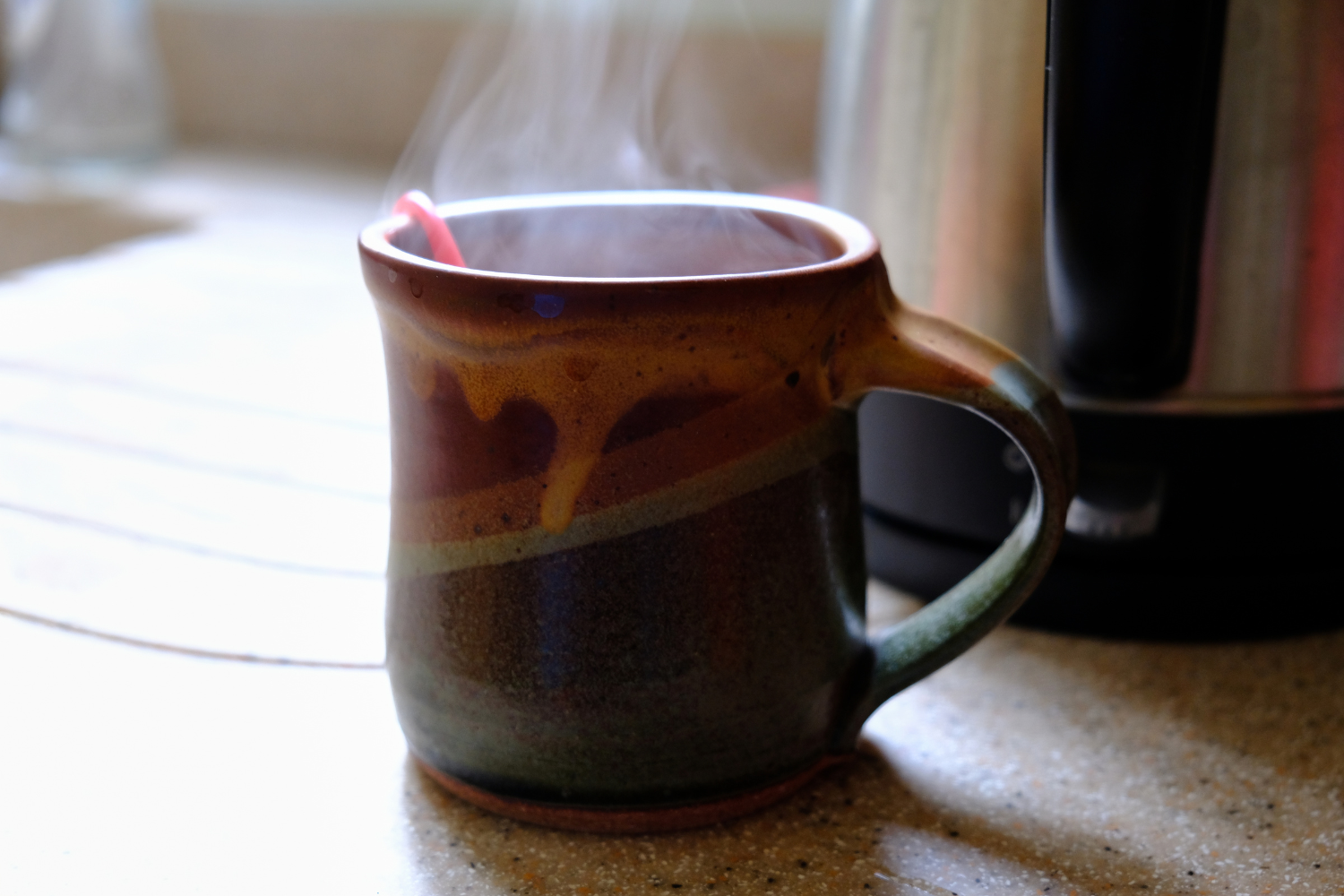 Cup of coffee.