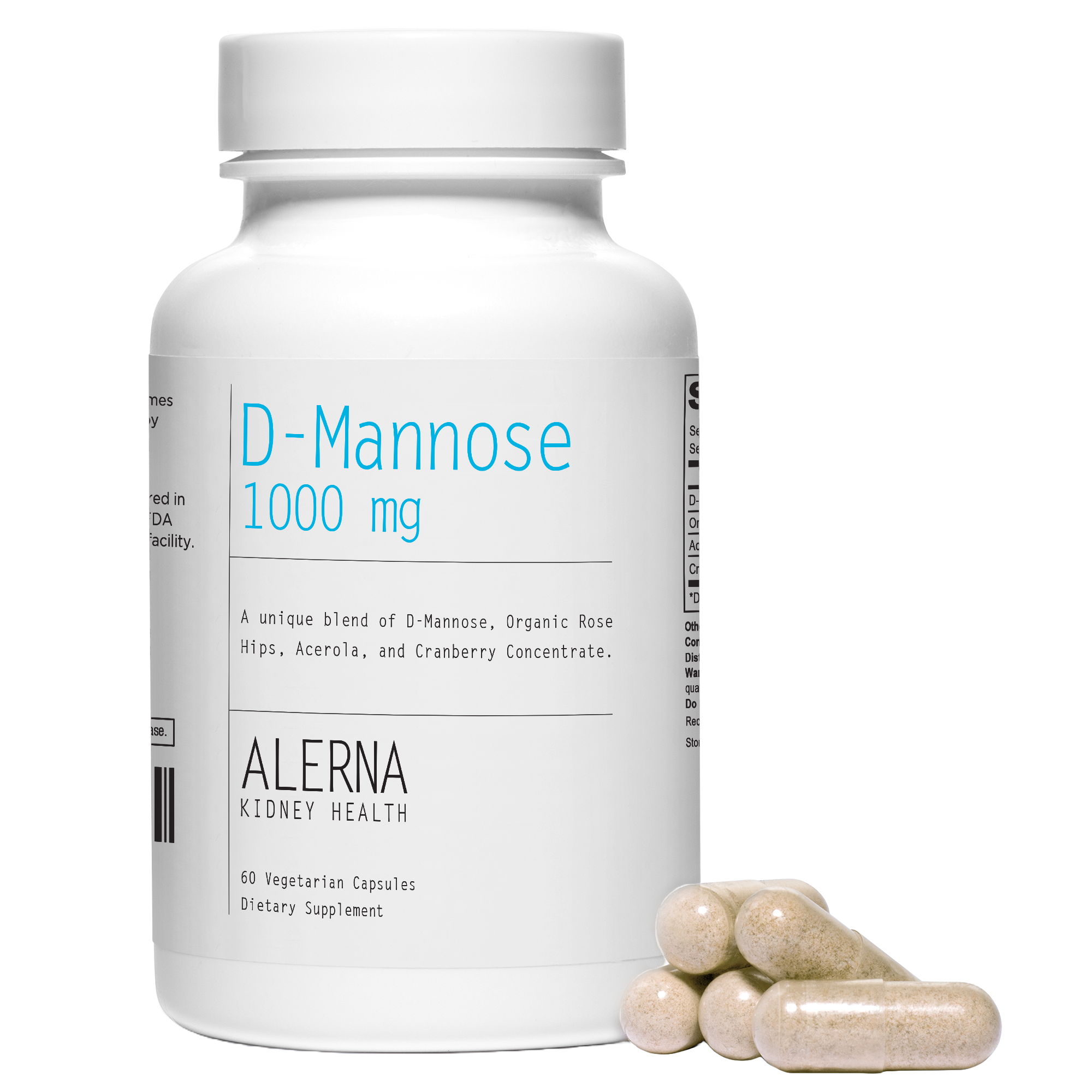D-Mannose - 60 Vegetarian Capsules
