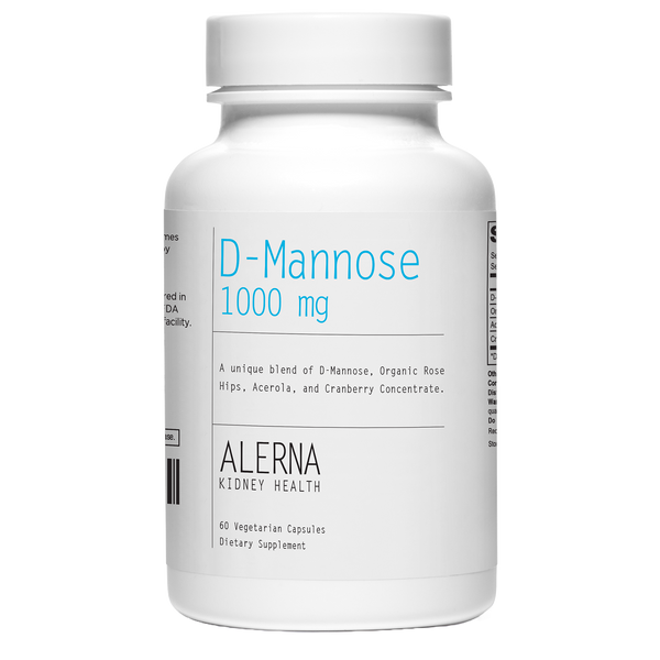 Alerna D-Mannose capsules for a post-sex urinary wellness routine