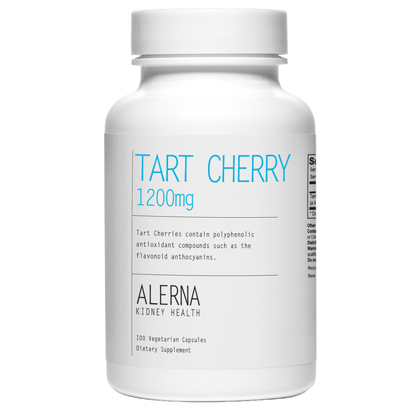 Alerna Tart Cherry 100 vegetarian capsules for proactive daily wellness support