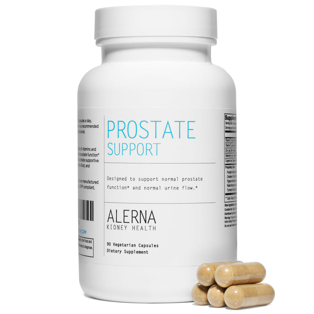 Alerna Kidney Health Prostate Support - 90 Pills, New, Made in USA